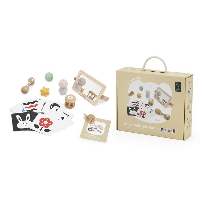 Kid'oh Grow-With-Me Box - Sensory Seekers (0-6 mdr.)
