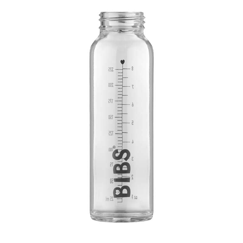 BIBS Fles - Accessoires - Grote Fles in Glas - 225 ml.