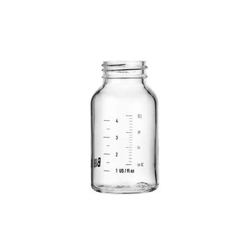 BIBS Bottle - Tilbehør - Lille Sutteflaske - Glas - 120 ml.