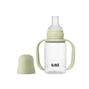 BIBS Bottle - Sutteflaskesæt - Plastik - Silikone - Sippy - 150 ml. - Sage