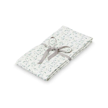 <tc>Cam Cam copenhagen</tc> Swaddle - GOTS - Green Leaves