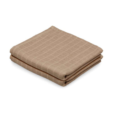 Cam Cam Copenhagen Pañuelo de tela - Pack de 2 - GOTS - Camel