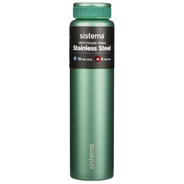 Sistema termosz - rozsdamentes acél - 280ml - zöld 