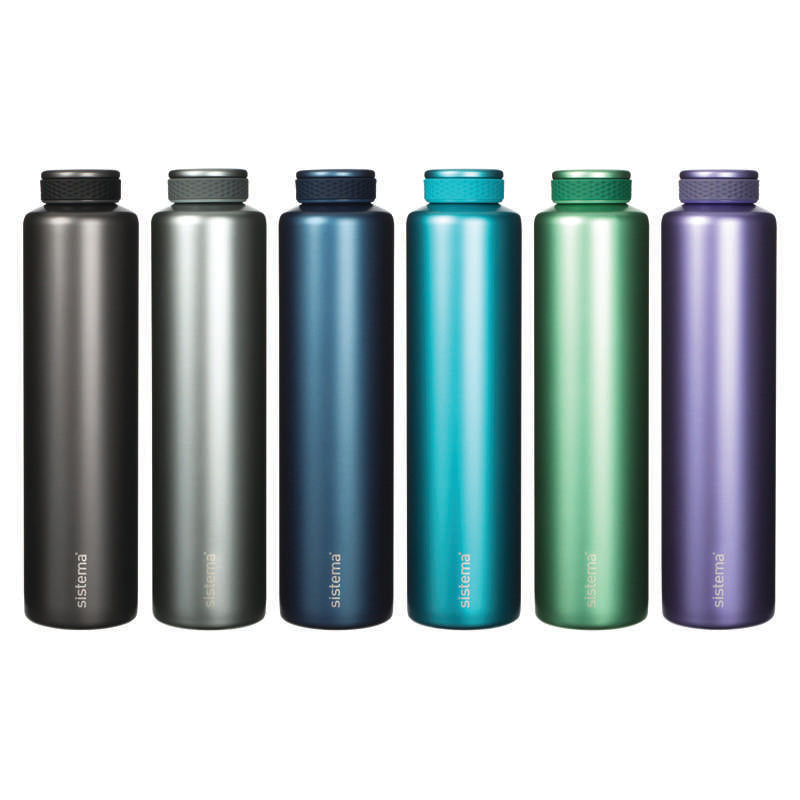 Thermos Flask System - Stainless Steel - 600ml - Navy