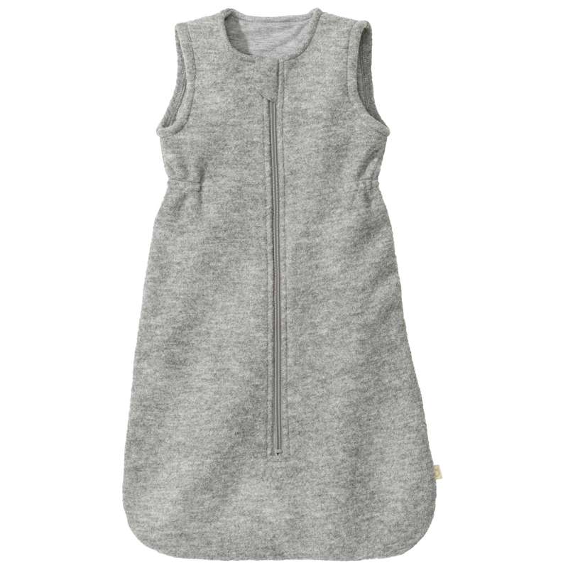 Disana Strikket Sovepose - Ærmeløs - Kogt Uld - Grey