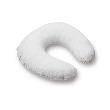 Coussin d'allaitement Doomoo - Chiné - Blanc