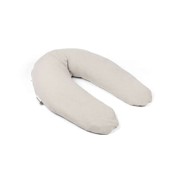 Coussin d'allaitement/grossesse Doomoo - Mousseline - Beige