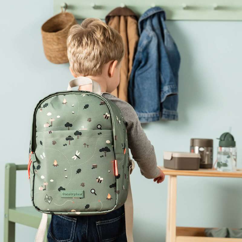 Done by Deer Lasten reppu - Tiny Trails - 7,5 L - Vihreä 