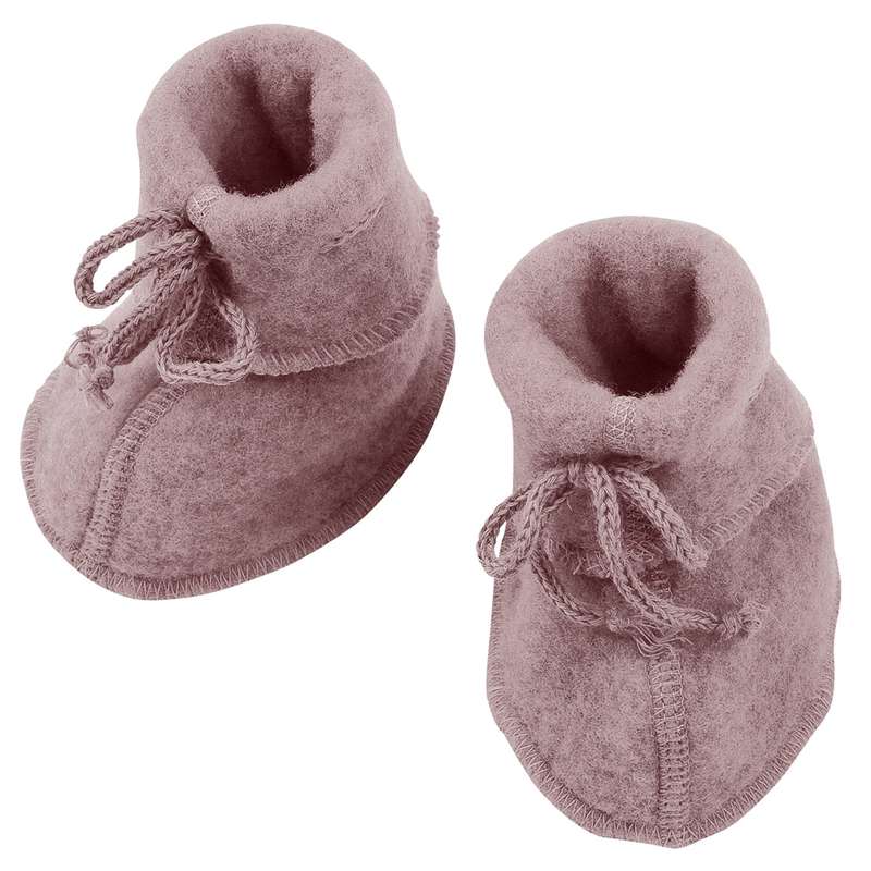 Engel Natur Babyfutter - Reines Wollfleece - Rosewood Melange