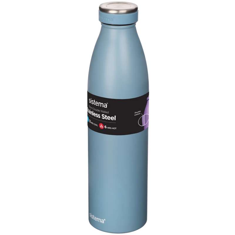 Sistema Sticlă termică - Oțel inoxidabil - 750ml - Coast Blue 