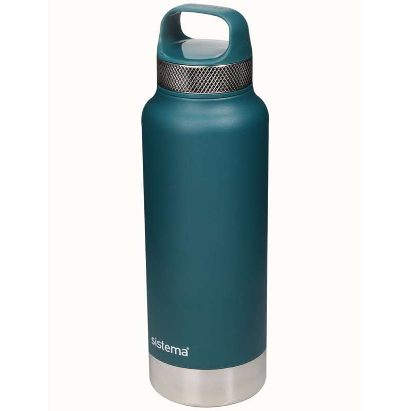 Système de bouteille thermique - Acier inoxydable - 1L - Deep Teal