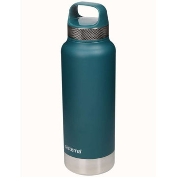 Système de bouteille thermique - Acier inoxydable - 1L - Deep Teal