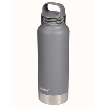 Thermos Flask System - Stainless Steel - 1L - Grey