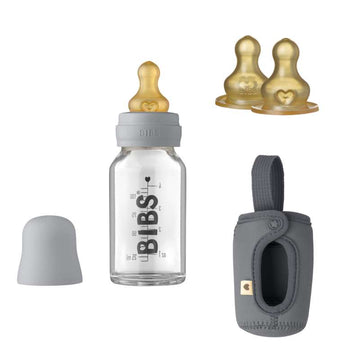 BIBS Bottle Bundle - No5 - Petit - Nuage/Fer