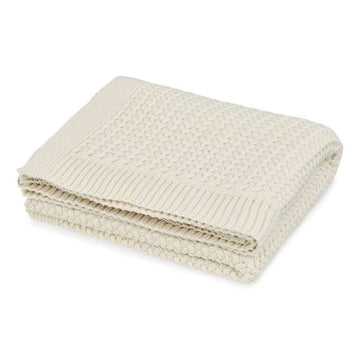 Cam Cam Copenhagen Harper Baby Strickdecke - GOTS - Off White 