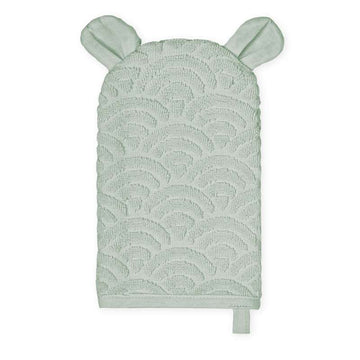 <tc>Cam Cam copenhagen</tc> Wash Glove with Ears - GOTS - Dusty Green