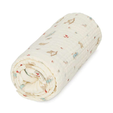 Cam Cam Copenhagen Muslin Baby Blanket - GOTS - Vintage Toys 