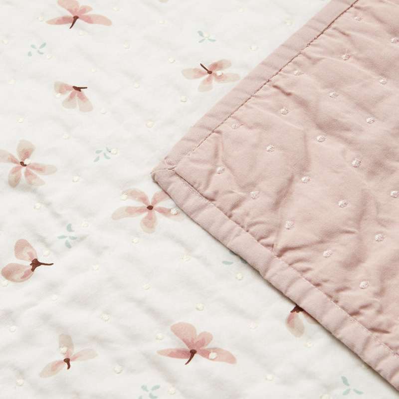 Cam Cam Copenhagen Quilted Babytæppe - OCS - Windflower Creme