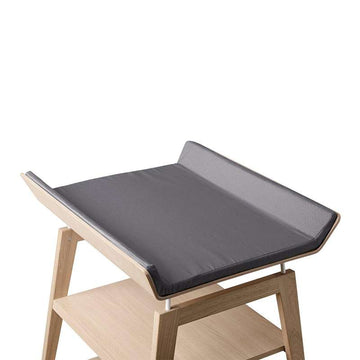 Housse de matelas à langer Leander pour table à langer Linea - Gris Cool