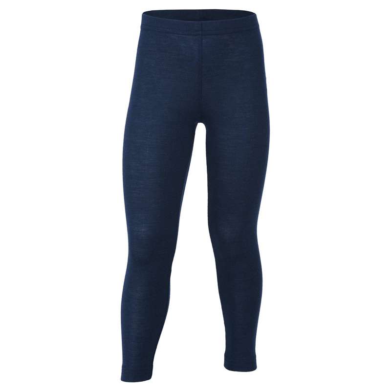 Engel Nature Hosen/Leggings – Wolle/Seide – Marineblau