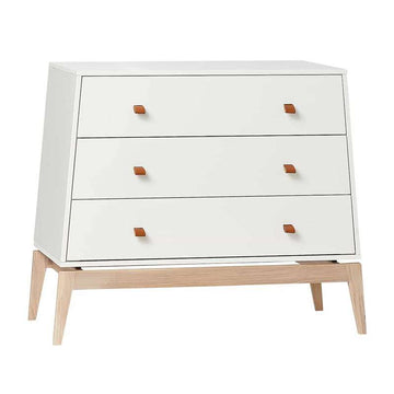 Leander Luna Commode - Blanc/Chêne