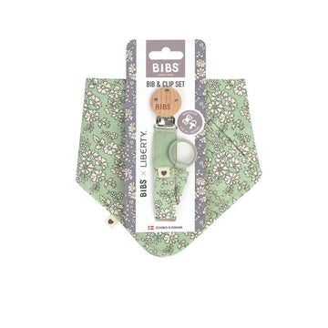 BIBS Accessories - Bandana Savlesmæk og Suttesnor - Liberty - Capel/Sage