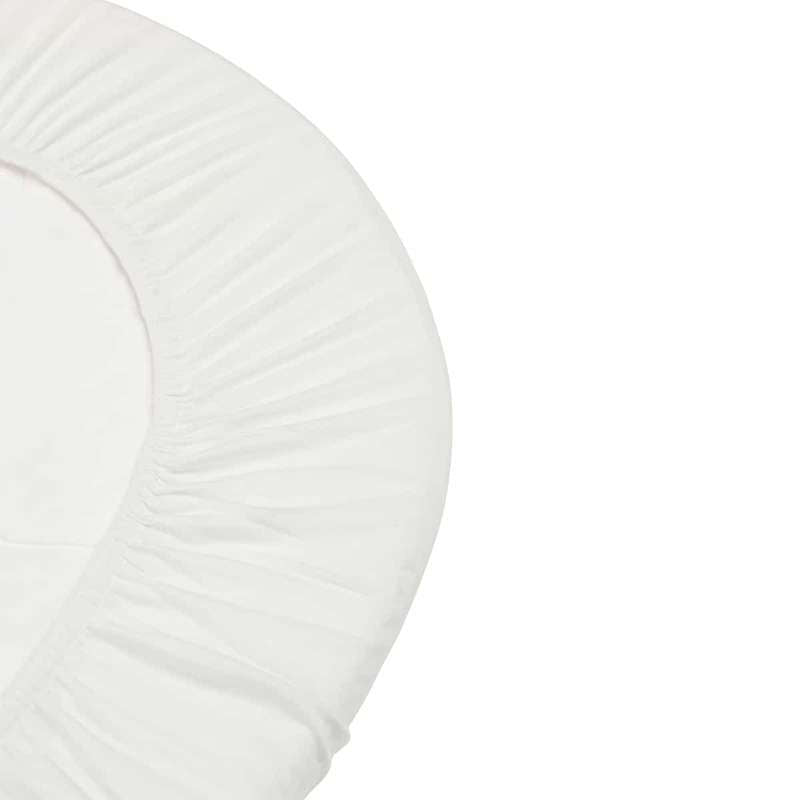 Leander Lagen 60x115 cm pour lit de bébé - Bio - 2 pièces - Neige