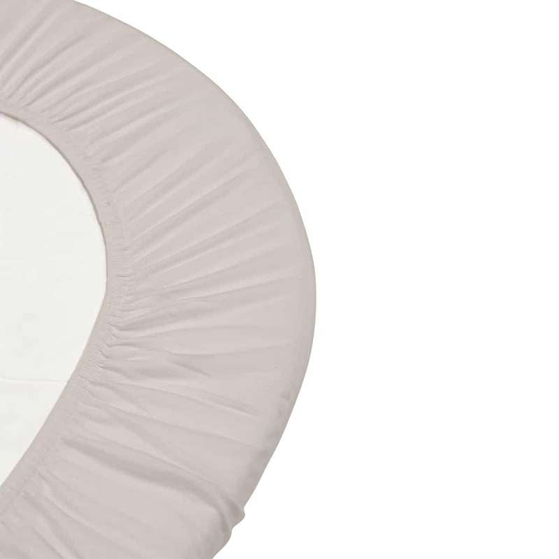 Leander Lagen 60x115 cm pour lit de bébé - Bio - 2 pièces - Cappuccino