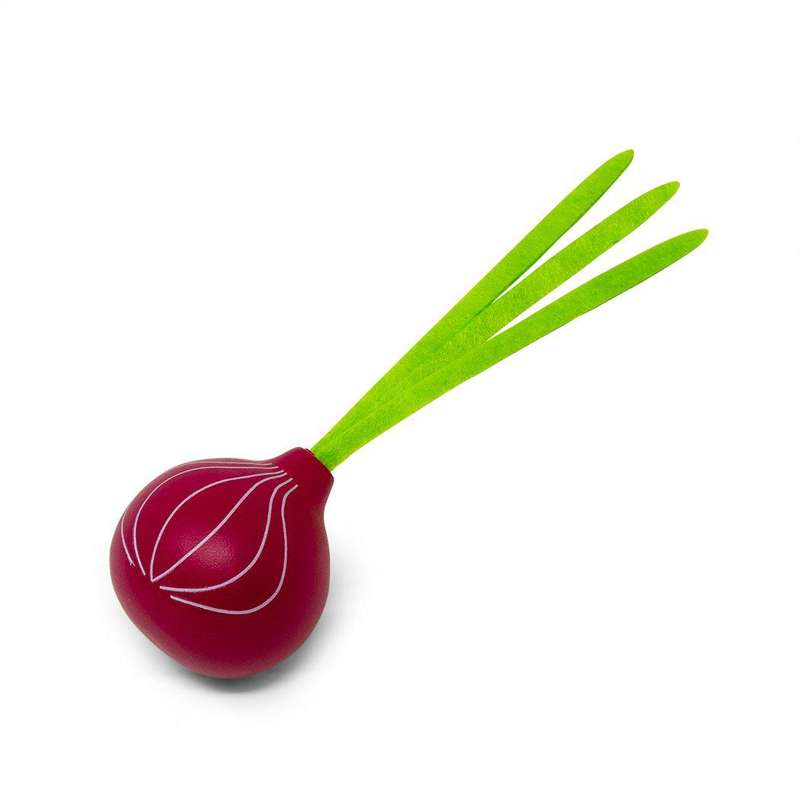 MaMaMeMo Wooden Food - Red Lollipop with Top 