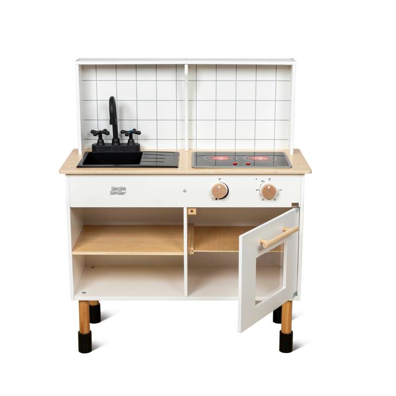 MaMaMeMo Play kitchen with electric hotplate