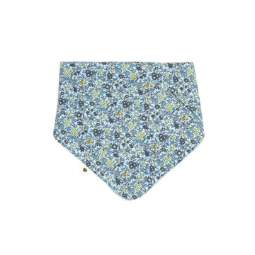 BIBS Accessories - Bandana Savlesmæk - Liberty - Chamomille Lawn/Baby Blue