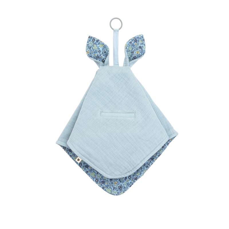 BIBS Sleep - Kangaroo Nusseklud - Chamomile Lawn/Baby Blue