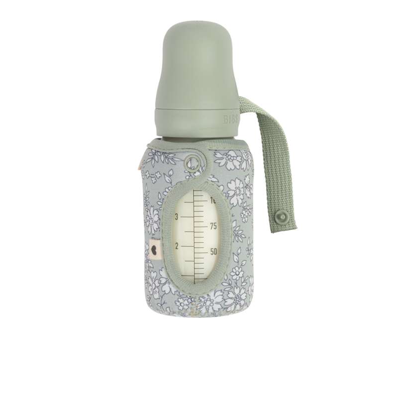 BIBS Bottle - Manchon pour biberon - Petit - 110 ml - Capel/Sage