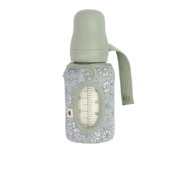 BIBS Fles - Hoes voor Fles - Klein - 110 ml. - Capel/Sage