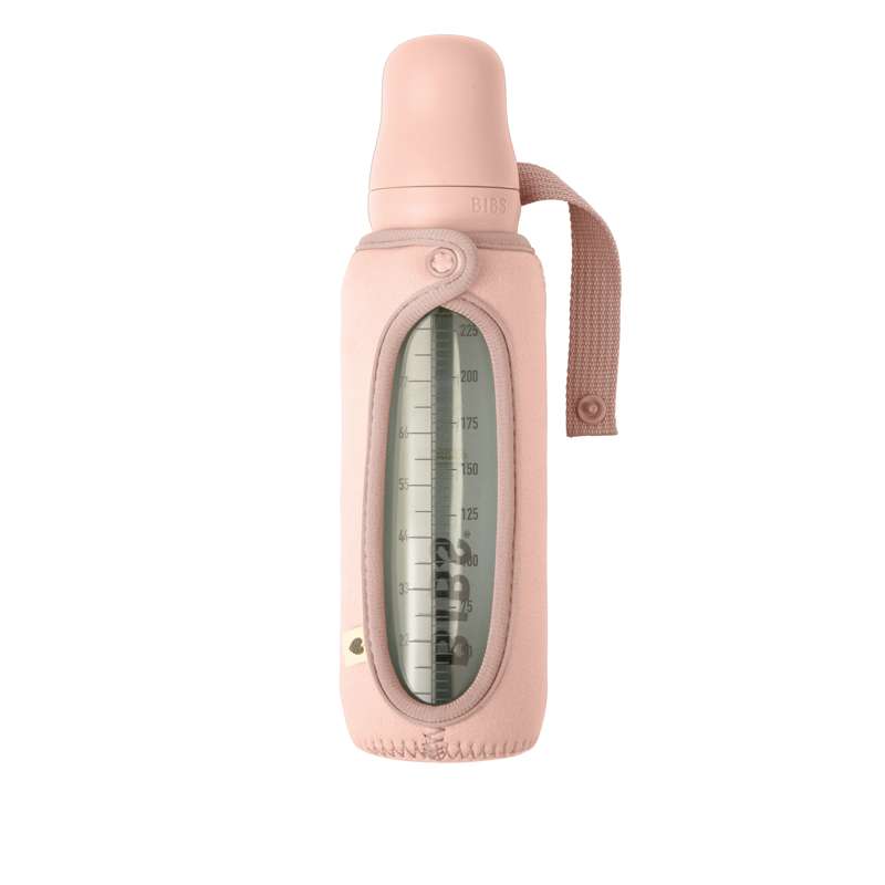 BIBS Bottle - Manchon pour biberon - Grand - 225 ml - Blush