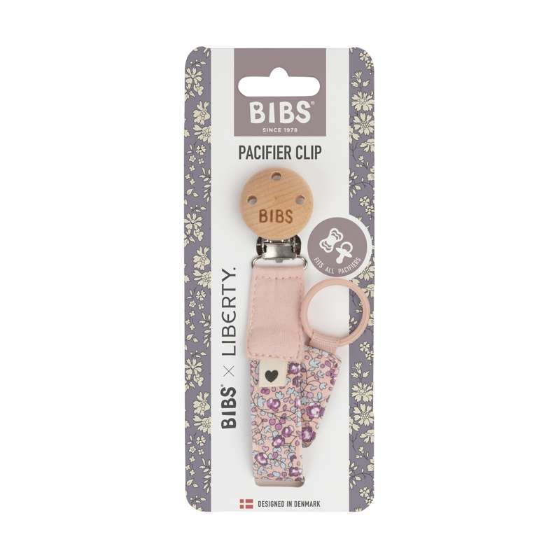 Accessoires BIBS - Attache-sucette Suttesnor - Liberty - Eloise/Blush