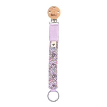 BIBS Accessories - Pacifier Clip Suttesnor - Liberty - Chamomile Lawn/Violet Sky