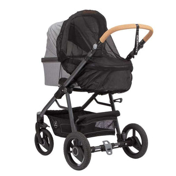 Naturkind Mückennetz für Buggy und Kinderwagen - Schwarz