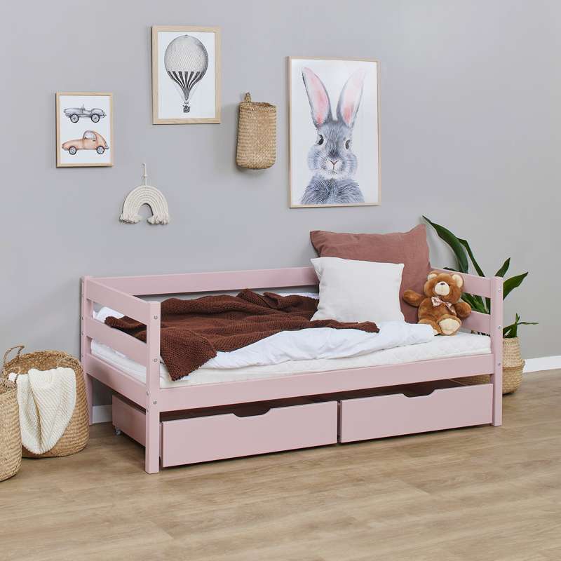 Hoppekids Kerekes fiókészlet - 2 db (Több méretben) - Halvány rózsaszín 