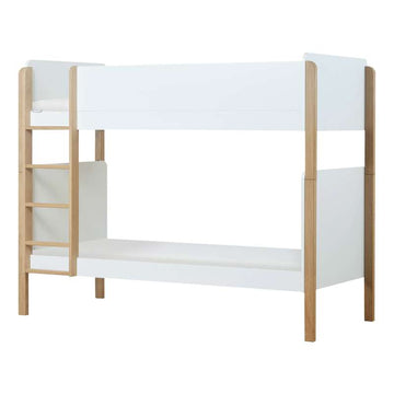 Hoppekids BLEND - 2-i-1 Køjeseng m. ECO Dream Madras - 90x200 cm - Egetræ