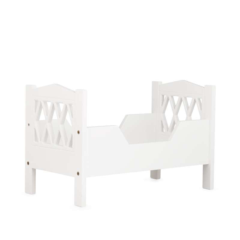 Cam Cam Copenhagen Cuna de muñecas Harlequin - FSC - Blanco