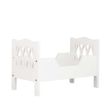 <tc>Cam Cam copenhagen</tc> Harlequin Doll Bed - FSC - White