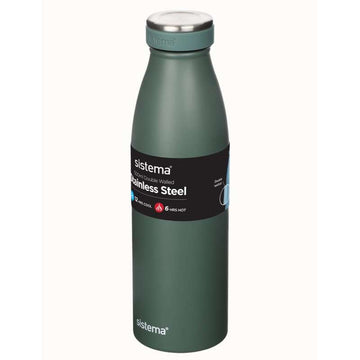 Thermos Flask System - Stainless Steel - 500ml - Nordic Green