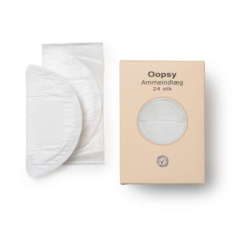 Oopsy Ultra Thin Nursing Pads - Allergy Certified - 10 packs of 24 pieces each.