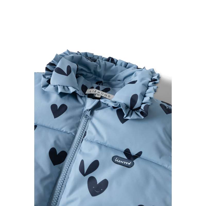 Liewood Anemone Jacket - Sweethearts/Beach Blue