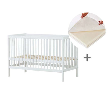 Hoppekids IDA-MARIE Bundle - Babyseng m. Hørmadras