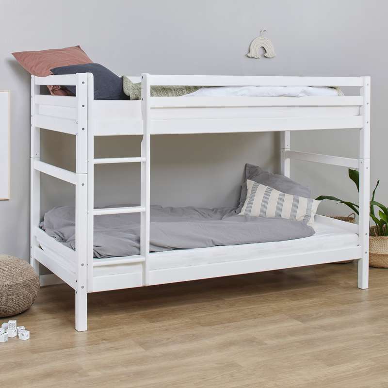 Hoppekids ECO Dream - Lit superposé - 150 cm - 90x200 cm - Blanc