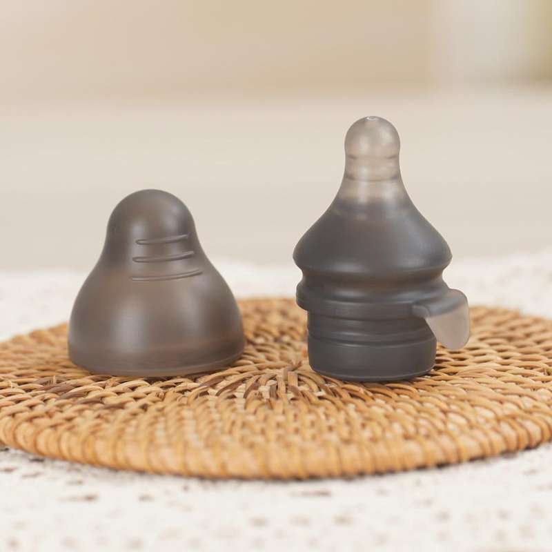 Bouteille de lait maternel pour sacs en silicone - 2 pièces.