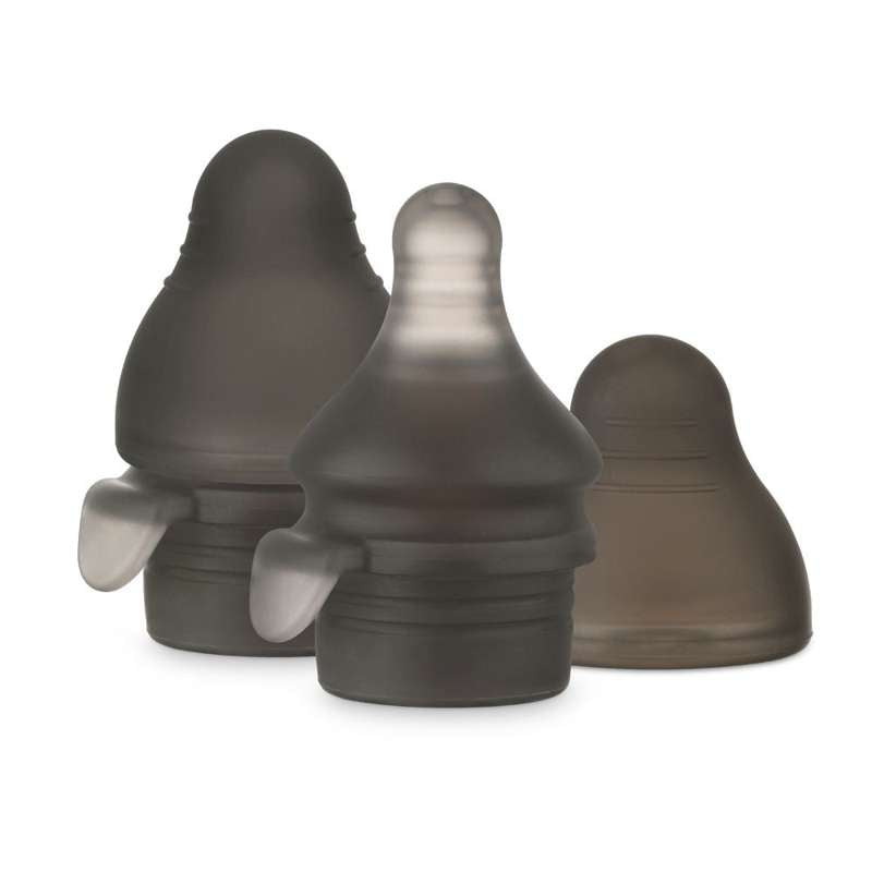 Bouteille de lait maternel pour sacs en silicone - 2 pièces.