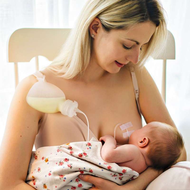 Haakaa SNS System incl. Silicone Bag for Milk 